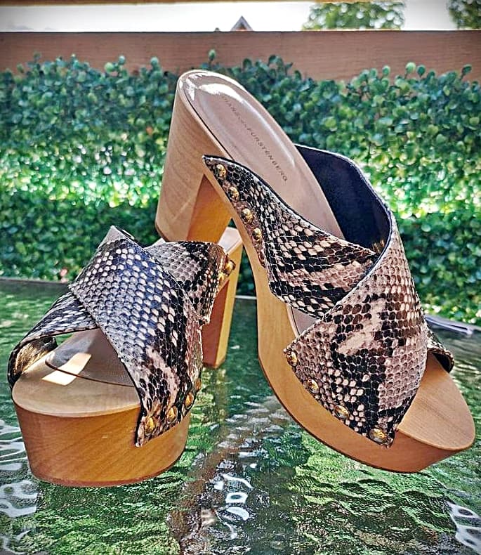 Plataformas de Verano Diane Von Furtenberg.