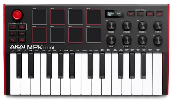 MPK mini mk3: Fuente: Akai